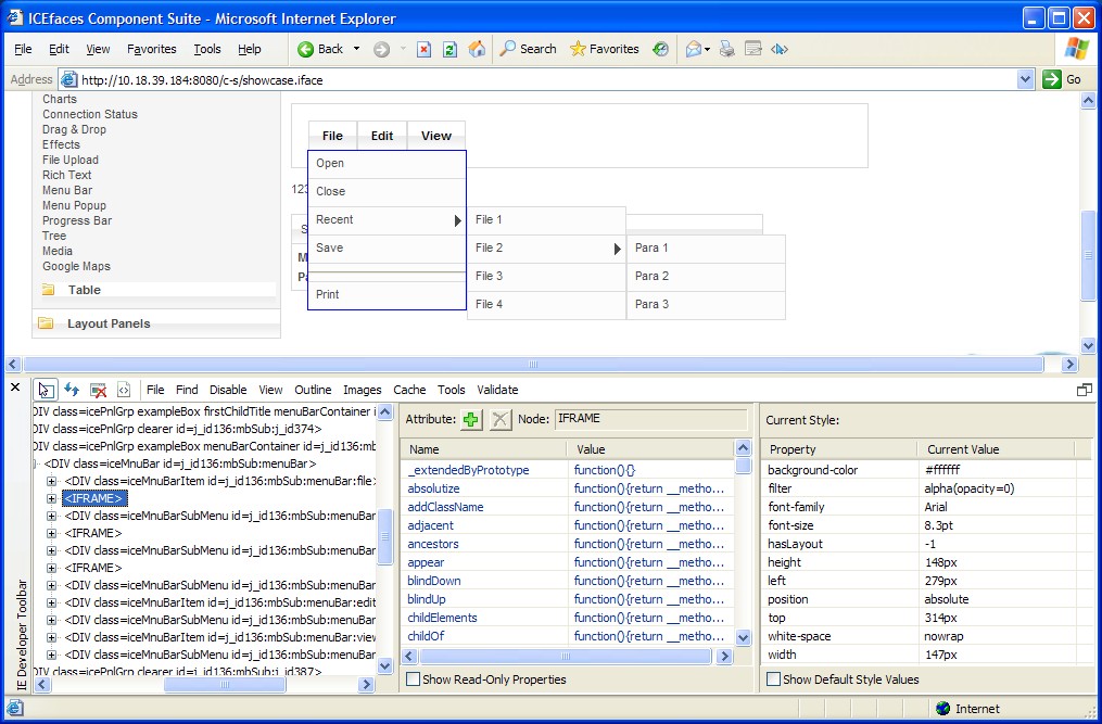 web xml icefaces